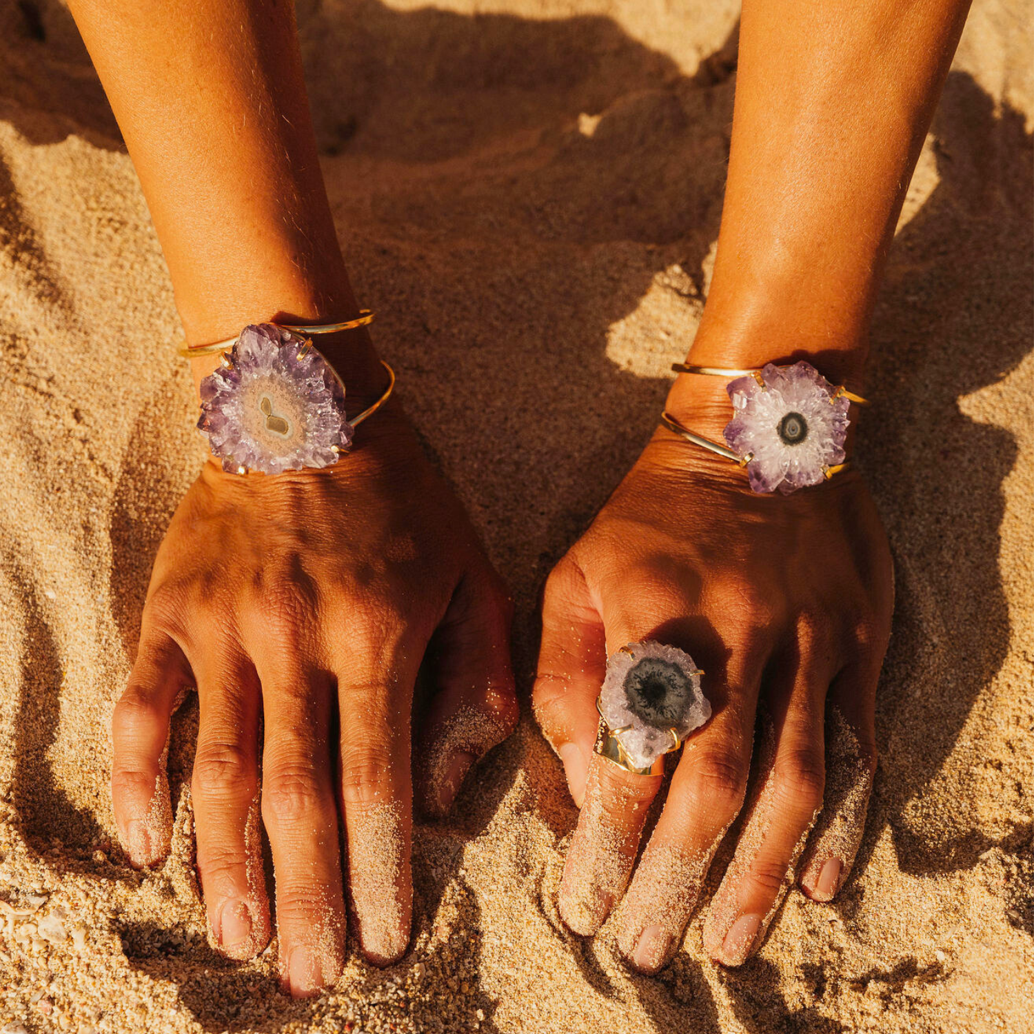 Crystal Rings, Crystal bangles, Crystal cuffs