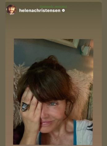 Helena Christensen, Amanda Marcucci Jewellery, Cocktail Rings, Mens rings, chunky rings,Gold rings, panther rings, 90's super model